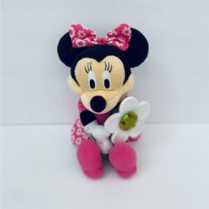 Disney "Minnie Loves You" Plush Doll By Fisher Price Talks Sings Flower Light Up